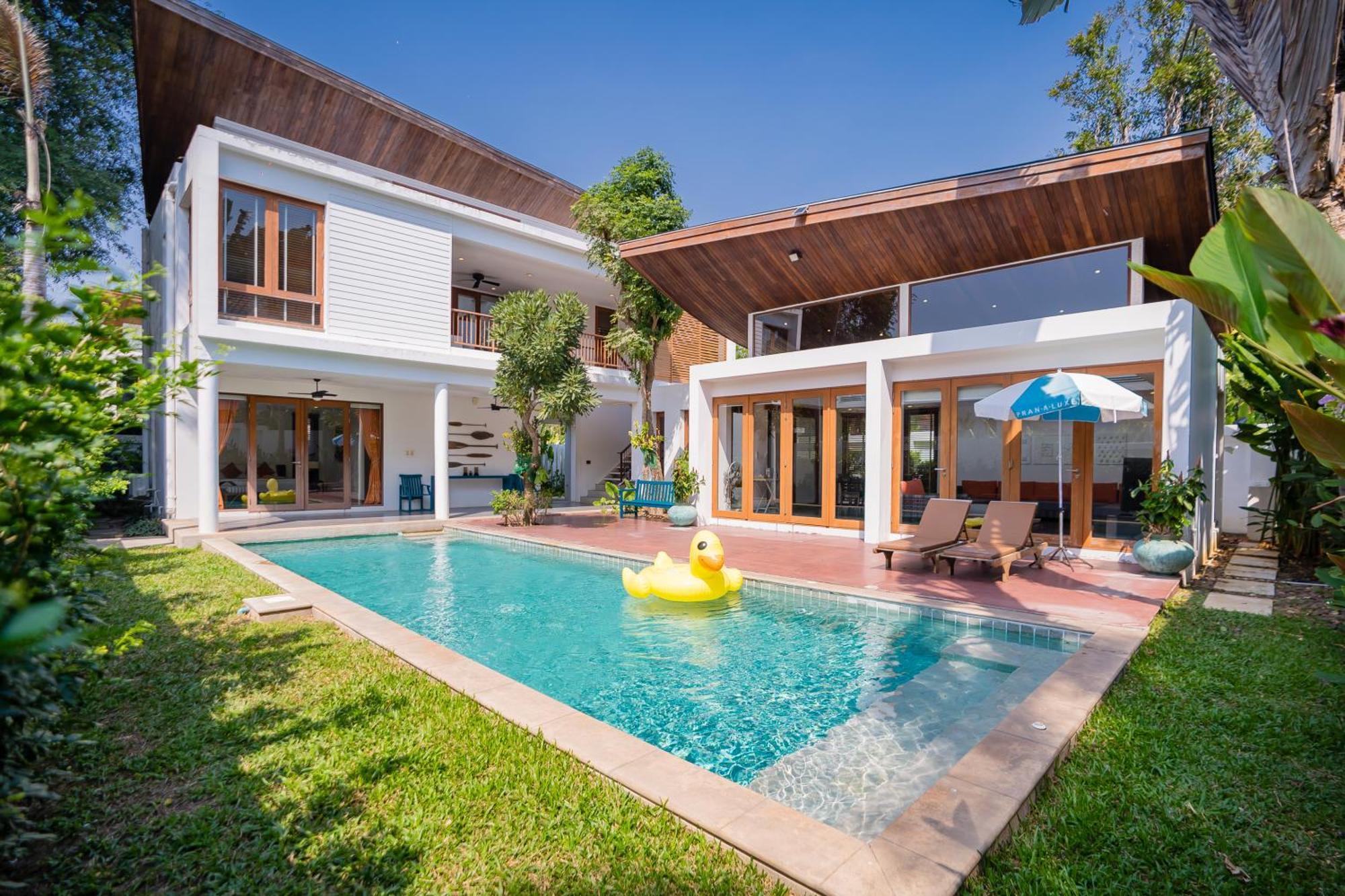 Pranaluxe 3 Bedroom Pool Villa Ban Pak Nam Pran Buitenkant foto