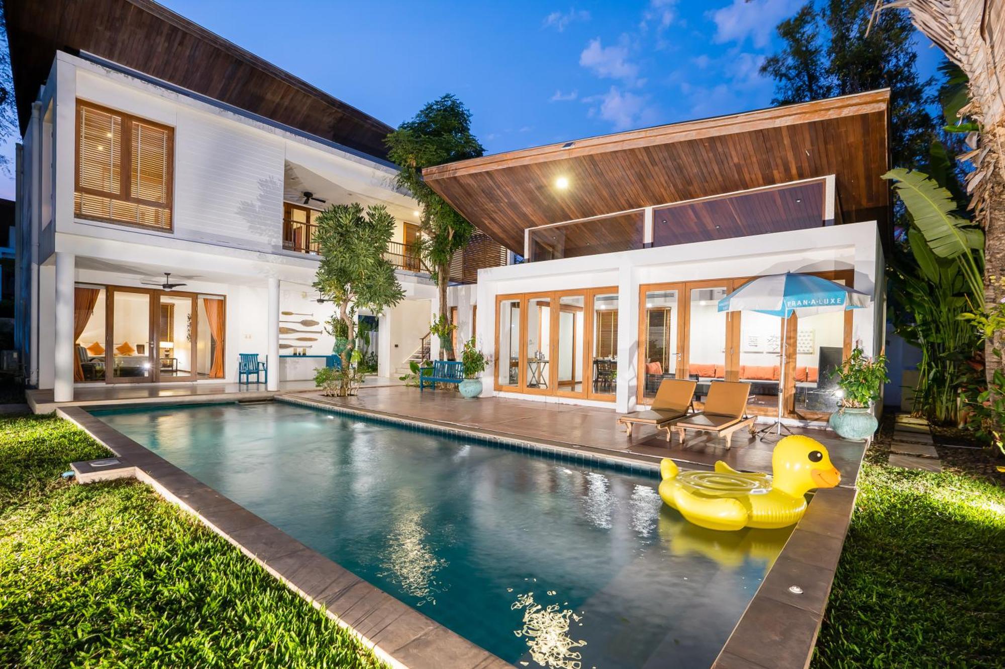 Pranaluxe 3 Bedroom Pool Villa Ban Pak Nam Pran Buitenkant foto
