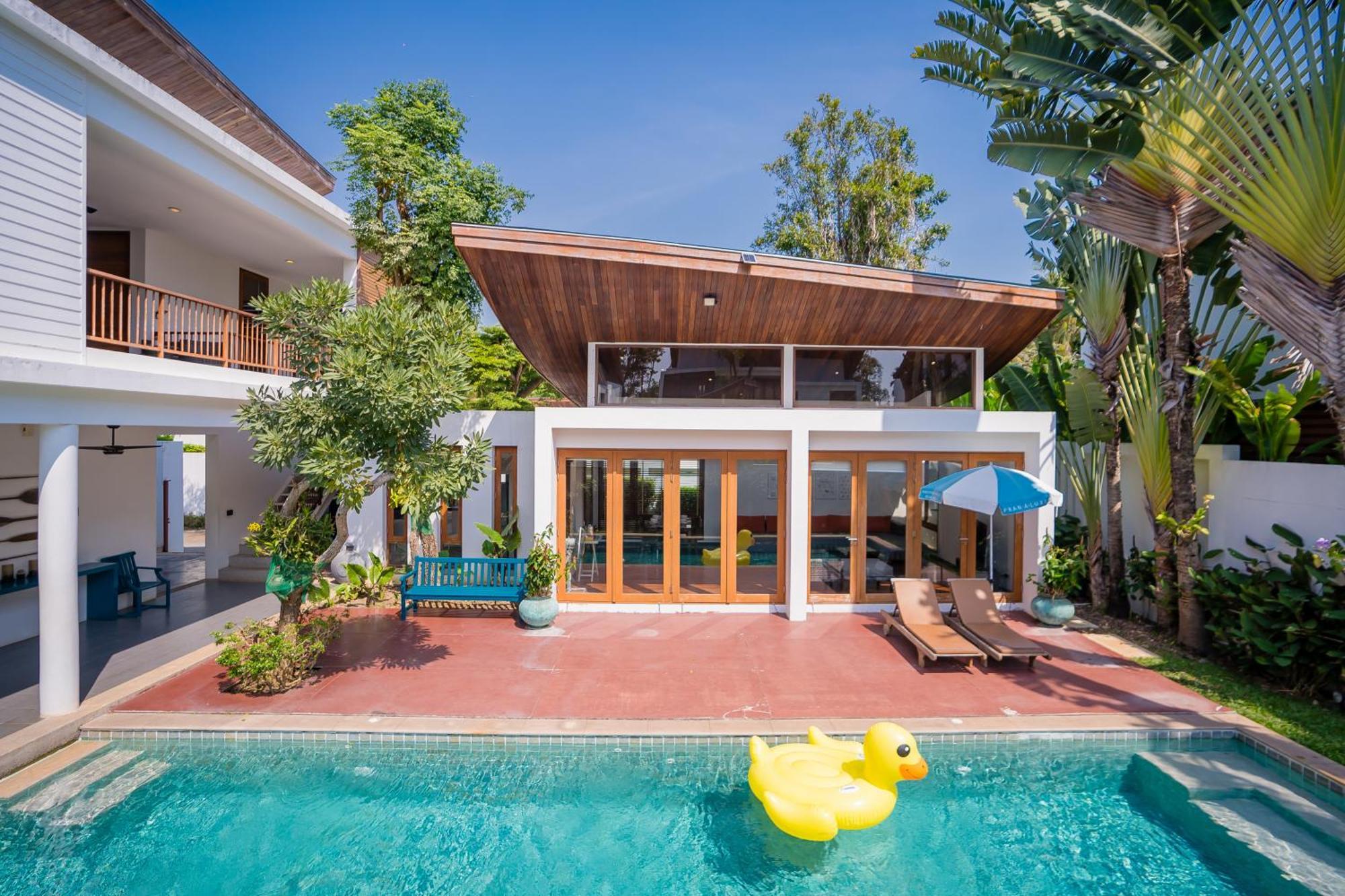 Pranaluxe 3 Bedroom Pool Villa Ban Pak Nam Pran Buitenkant foto
